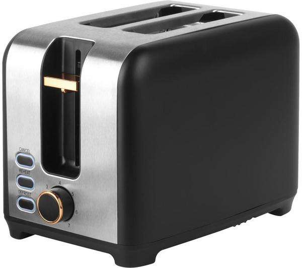 Salter Nero EK4536 2-Slice Toaster - Black & Copper - £17.99 with free collection @ Currys