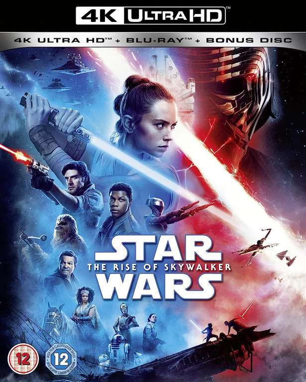 Star Wars Rise of Skywalker 4k Blu Ray