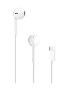 Apple EarPods with Remote and Mic, USB-C, 2023, White - Click and collect £2.50