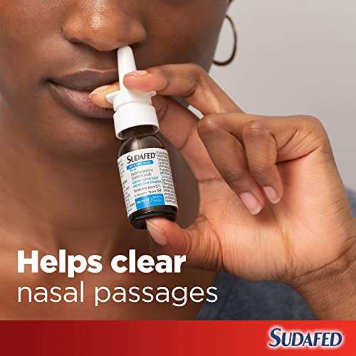 Sudafed Blocked Nose Spray, Relief From Congestion 15ml - £2.80 / £2.52 with Subscribe and Save @ Amazon