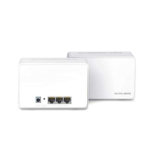 Mercusys AX3000 Whole Home Mesh Wi-Fi 6 System, Coverage up to 5,000 ft² (460 m²) 2 Node Pack - £99.99 @ Amazon