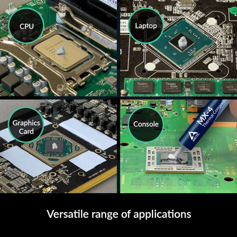 ARCTIC MX-4 (4 g) - Premium Performance Thermal Paste (CPU, GPU - PC, PS4, XBOX), very high thermal conductivity