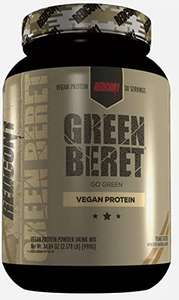 REDCON1 Green Beret Vegan Protein Powder Peanut Butter Flavour 990g