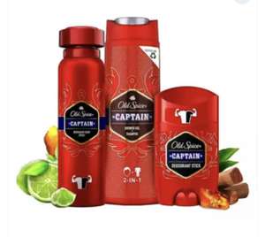 Old Spice Captain Mens Deodorant & Shower Gel Bundle £5 (Free collection) @ Boots