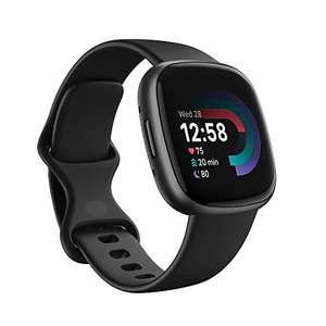 Fitbit Versa 4 Fitness Smartwatch with built-in GPS & up to 6 days battery life (Black only) £150 Dispatched By Amazon, Sold By Only Branded