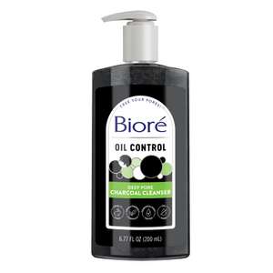 Biore Deep Pore Charcoal Cleanser, 200ml - (£2.83 - £3.16 S&S)