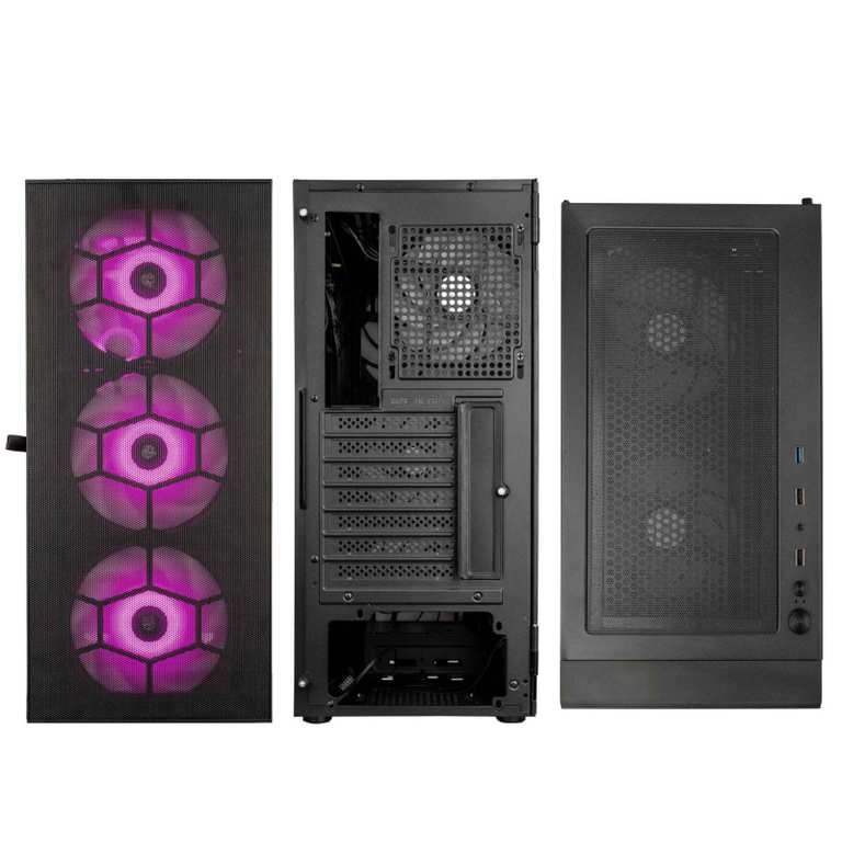 AMD Crossfire Gaming PC - Ryzen 5 9600X, RX 9700 XT, 32GB DDR5 RAM, 2TB SSD