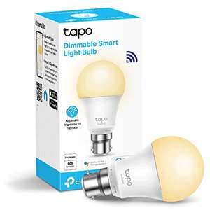 TP-Link Tapo Smart Bulb, Smart WiFi LED Light, B22, 8.7W, £6.69 / Tapo L530B - £7.99 @ Amazon Prime Exclusive