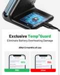 INIU Wireless Charger, 15W Fast Wireless Charging Stand Qi Certified W/Voucher