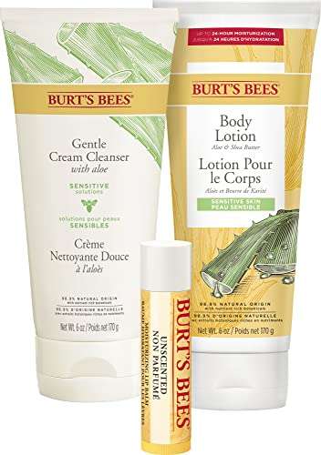 Burt’s Bees Giftset, Lip Balm, Body Lotion and Gentle Face Cleanser, Hydration Station - £7.74 @ Amazon
