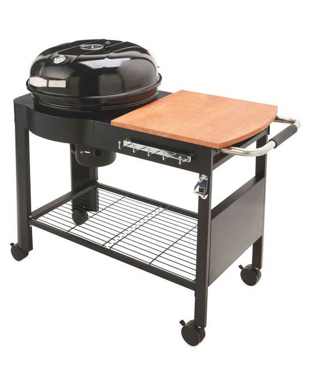 Kettle BBQ Trolley £81.94 delivered with code at Aldi