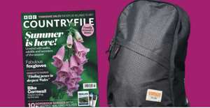 6 Issues of Countryfile Magazine for £19.99 saving 39% on shop price and a free Vango Rucksack @ Countryfile Magazine