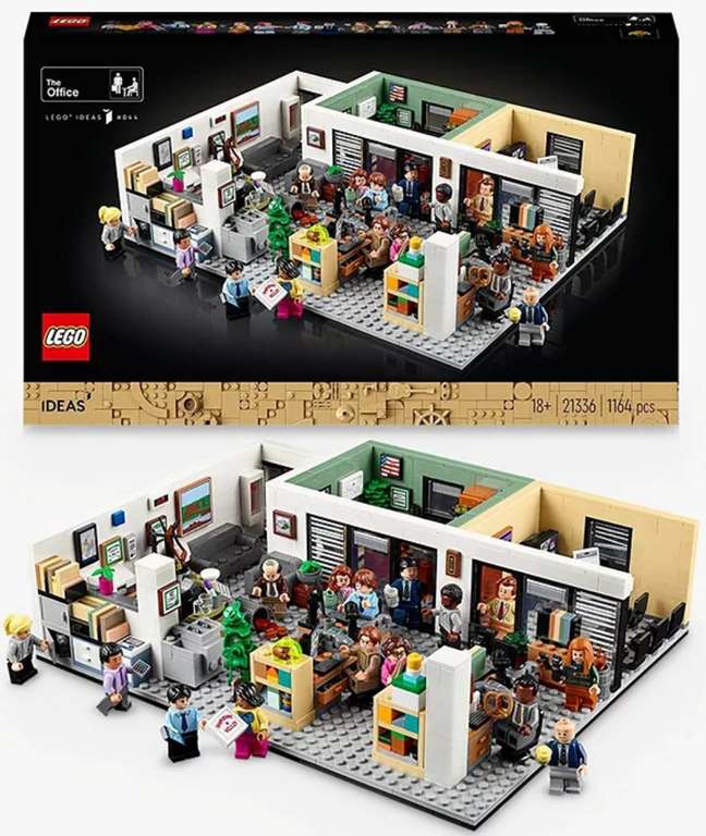 LEGO Ideas 21336 The Office £83.99 / Creator Expert 10265 Ford Mustang £119.99/ Icons 10312 Jazz Club £169.99 more inpost @ John Lewis