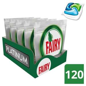 Fairy Platinum All in One Original Dishwasher Tablets (Box) 120 per pack £16 @ Ocado