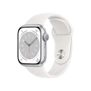 Apple Watch Series 8 Aluminium/White 41mm - £369 / 45mm - £399 @ Amazon
