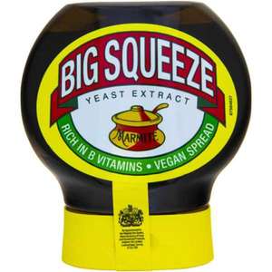400g Large BIG SQUEEZE Marmite Squeezy 2 for £5 @ farmfoods Swindon