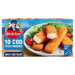 Birds Eye Cod Fish Fingers 10 pack