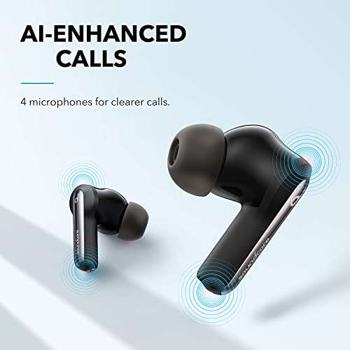 Soundcore by Anker P3i Hybrid Active Noise Cancelling Earbuds - £37.99 sold by AnkerDirect Fulfilled by Amazon