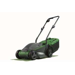 Powerbase 1200W 32cm Electric Lawn Mower with 3 Year Warranty + 10% Off First Order - Free Click & Collect