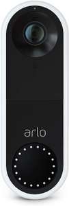 Arlo Video Doorbell Wired, with 90-Day Free Trial of Arlo Secure Plan £59.98 @ Amazon