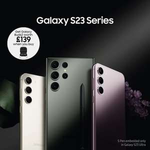 Samsung Galaxy S23 Ultra + Min £150 Trade In + Free Galaxy Buds2 Worth £139 - £1,249 @ Samsung