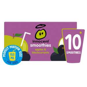 Innocent Smoothies Apples and Blackcurrants 10 pack - 99p @ FarmFoods, Blyth