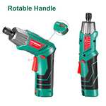 Electric Screwdriver, 6N·m Max Torque HYCHIKA Cordless Screwdriver 2000mAh 3.6V with 36 Accessories £23.79 @ Amazon Sold by JJM_trading