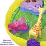 Polly Pocket Tropicool Pineapple Wearable Purse Compact, 8 Fun Features, Micro Polly and Lila Dolls, 2 Accessories £8.49 @ Amazon