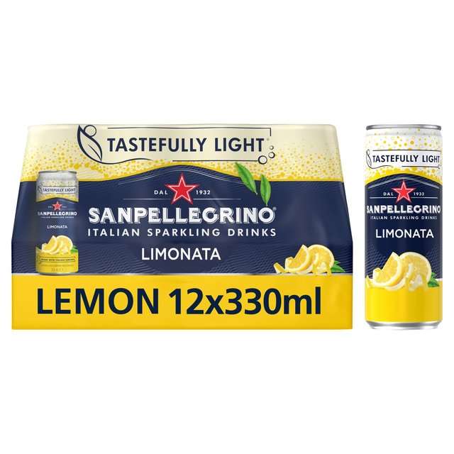 San Pellegrino 24 x 330ml : 12 Orange / 12 Lemon (Membership Required) £9.58 Instore @ Costco