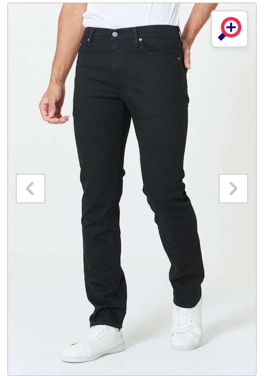 Levis 511 Slim Fit Black Jeans (UK Mainland)