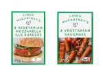 Linda McCartney's 2 Vegetarian Mozzarella 1/4 lb Burgers 227g / Linda McCartney's 6 Vegetarian Sausages 270g