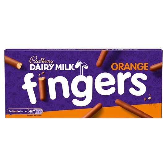 Cadbury Orange Fingers 114g - 59p at Farmfoods Redditch