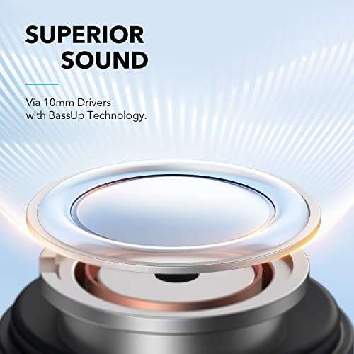 Anker Soundcore A3i Noise Cancelling Earbuds (Black / White) - £32.99 @ AnkerDirect UK / Amazon