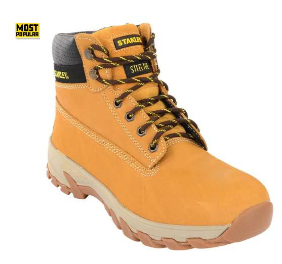 Stanley Hartford Safety Boots - Honey £24.99 + £5 Delivery @ ITS