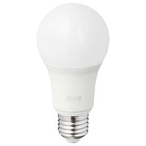 Tradfri e27 806 lumen smart bulb white, Philips hue compatible - Free C&C