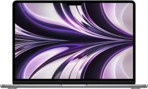 Apple 2022 MacBook Air laptop with M2 13.6-inch Liquid Retina display, 8GB RAM, 256GB SSD, Space Grey