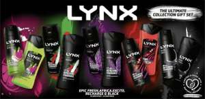 Lynx Ultimate Collection Gift Set 10 pieces - 5x Bodyspray & 5x Shower Gel - £12.50 @ Asda