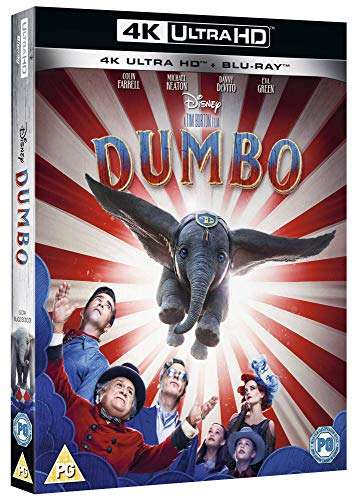 Disney's Dumbo Live Action [4K Ultra-HD + Blu-ray] - Sold by D & B ENTERTAINMENT