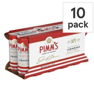 Pimm's No1 Cup and Lemonade Premix Liqueurs, 250 ml (Case of 10) £10.50 @ Amazon