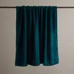Soft Fleece 130cm x 170cm Throw (Teal/Khaki) £3.50 + Free Click & Collect @ Dunelm