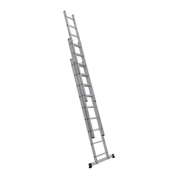 Rhino 3 Section 27 Rung Extension Ladder - 5.65m £135 with code Free Delivery or Click & Collect @ Homebase
