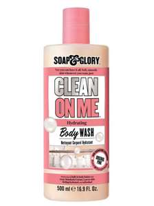 Various Soap and Glory items half price + save 25% and e.g Clean on Me Shower Gel 500ml x 3 + £1.50 c&c (Advantage card holders)