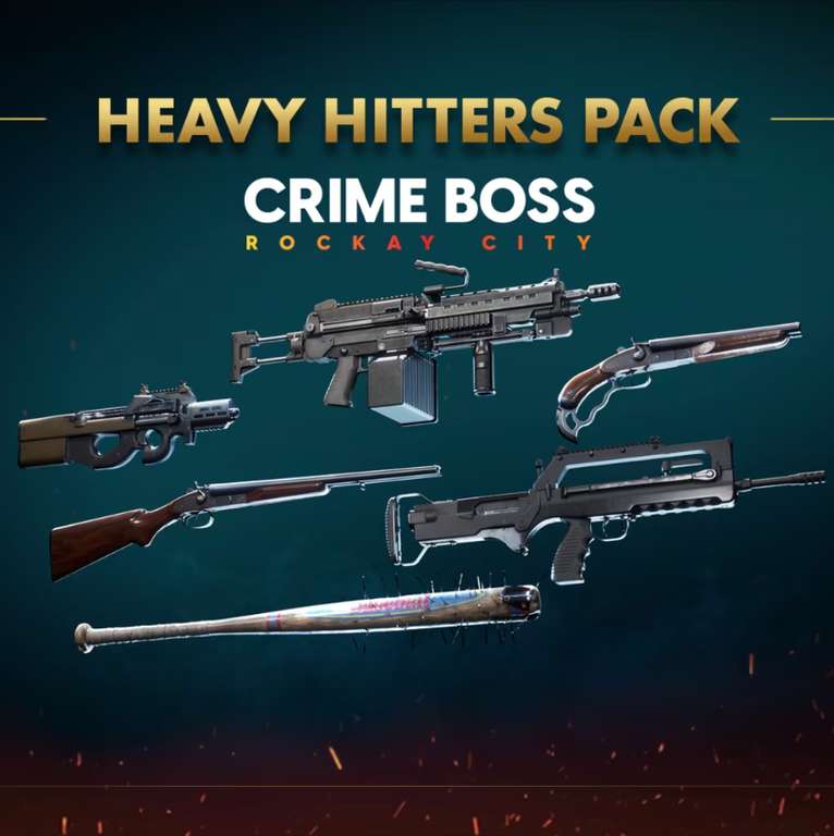 Crime Boss: Rockay City : Heavy Hitters DLC Pack - FREE - PS5 / Xbox Series X|S / PC (requires base game on PC)