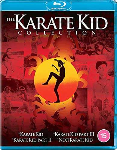 The Karate Kid 1-4 Collection [Blu-ray] [2020] - £12 @ Amazon
