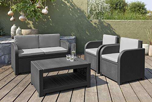 Keter Modena Garden Furniture Lounge Set £261.99 @ Amazon