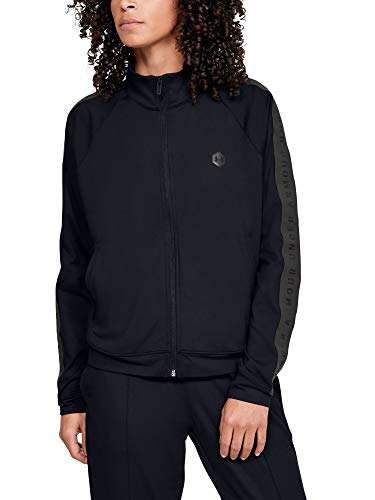 Under Armour Women's Athlete Recovery Travel Jacket Warm-up Top - Black Size M