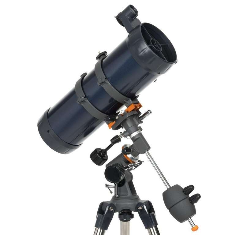Celestron AstroMaster 114EQ Telescope ( Motor Drive + Moon Filter+ Phone Adapter ) w/code
