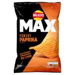 Walkers Max Paprika 150g bag £1.39 / £1.25 Subscribe & Save (£1.13 Fresh) @ Amazon