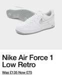Nike AirForceOne £75 + £3.99 delivery @ Size?
