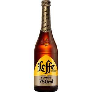 Two 750ml bottles of Leffe Blonde for £5.00 at Heron Foods (Birmingham)